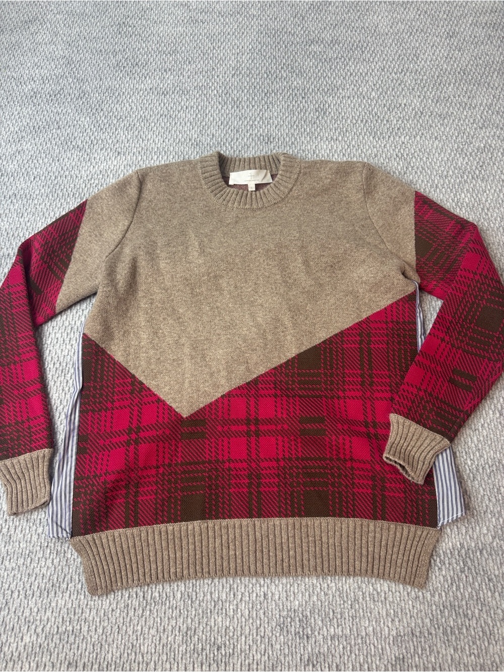 Thakoon Addition Sweater Wool / Cashmere Blend Sz S